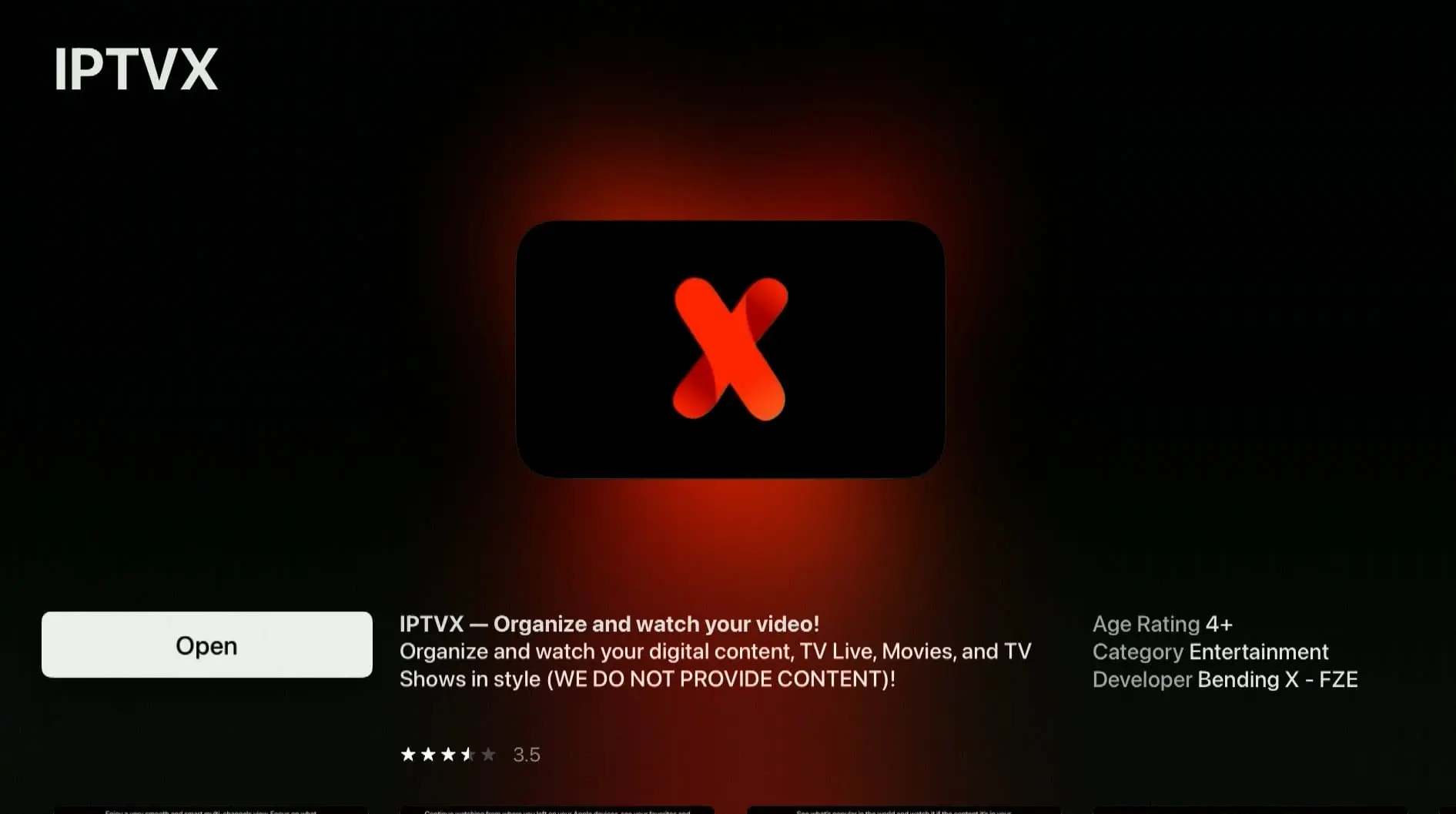 IPTV-kanavien katselu Apple TV:llä