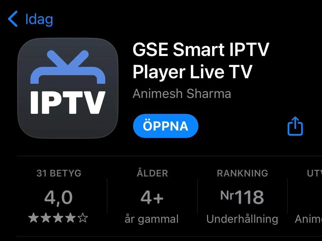 GSE Smart IPTV Player logo