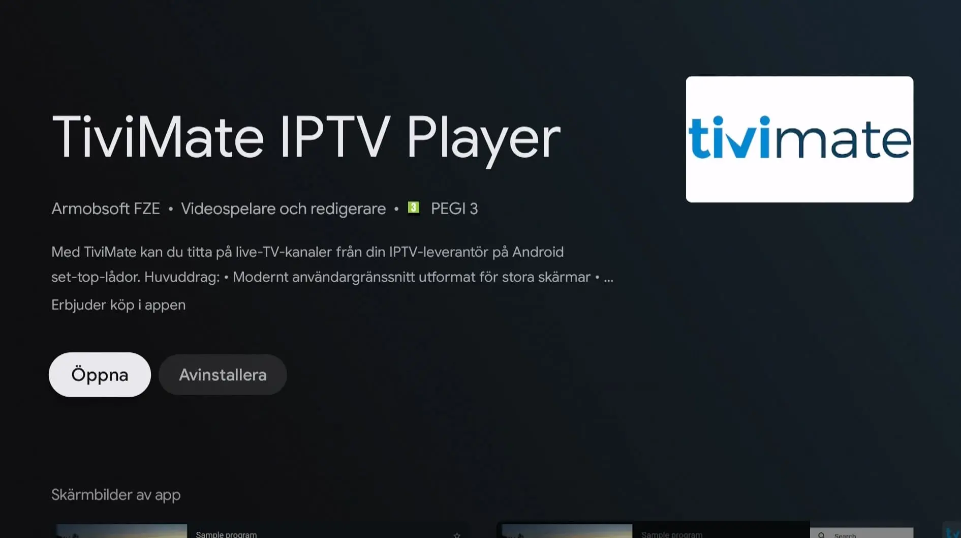 TiviMate Smart TV -asennus