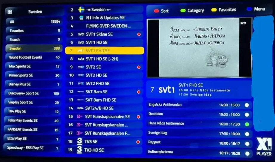 XUI IPTV Player valmis asennus Samsung TV vaihe 4