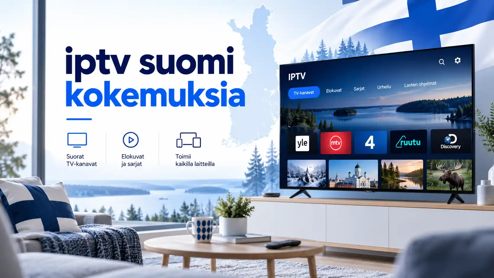 IPTV Suomi kokemuksia suomalaisista kanavista ja television katselusta