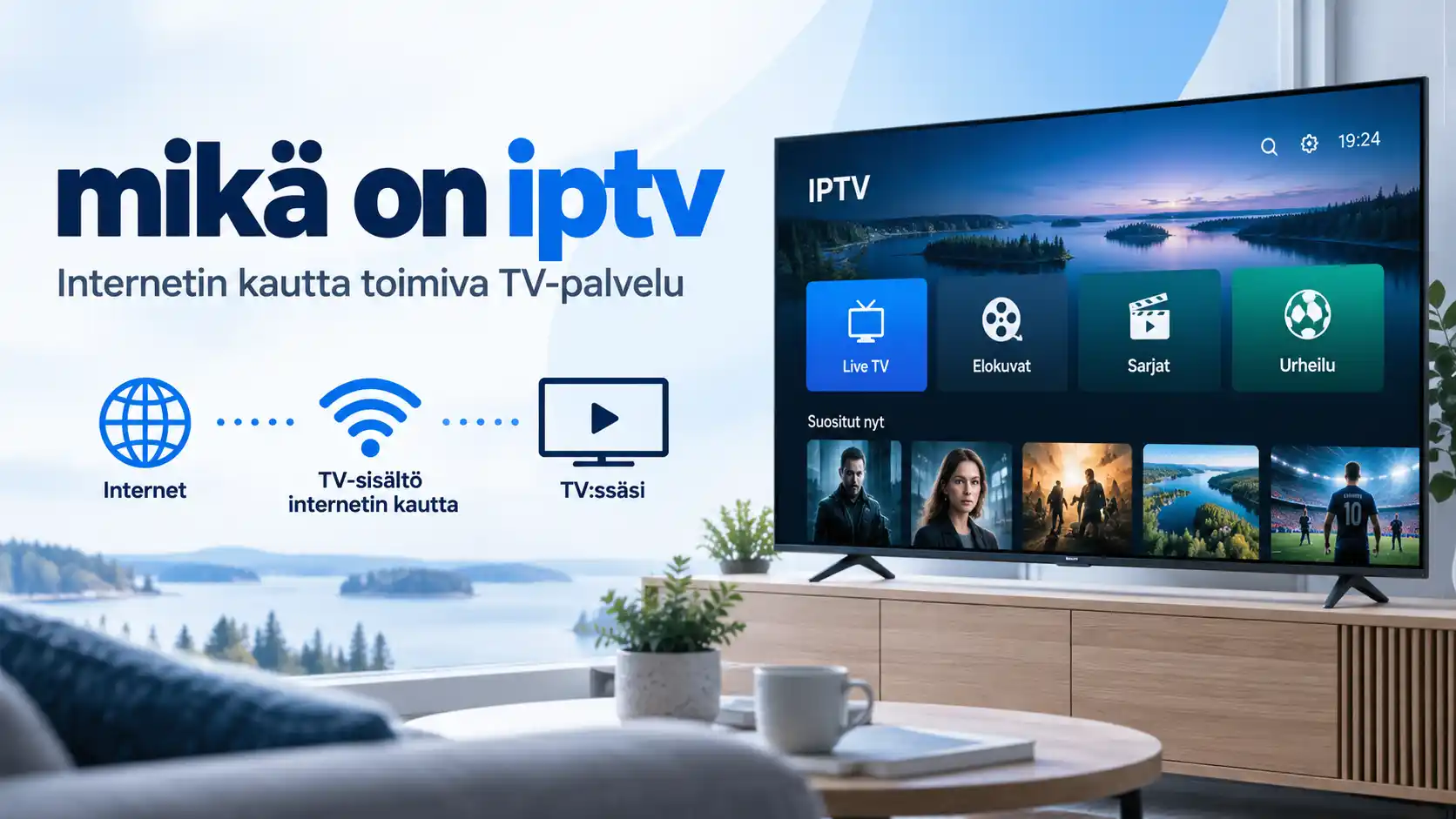 Mikä on IPTV ja miten internet-television katselu toimii Suomessa